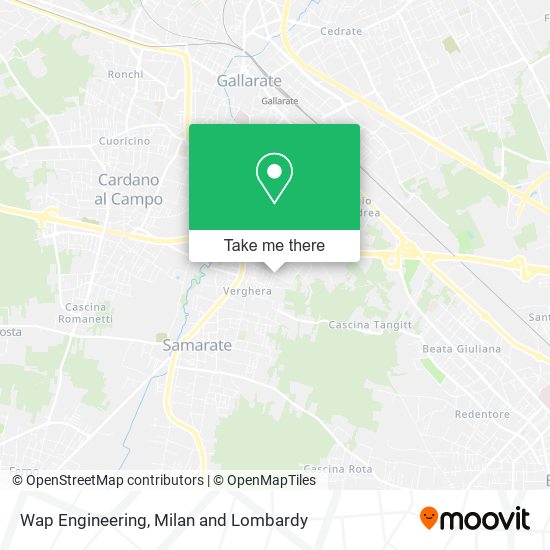 Wap Engineering map