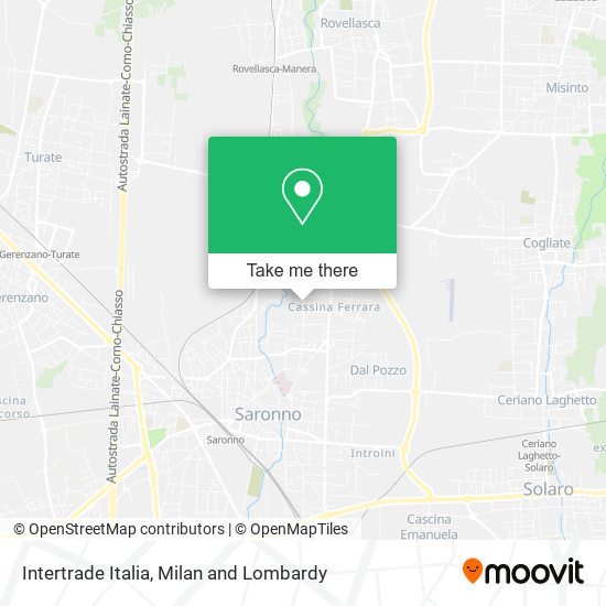 Intertrade Italia map