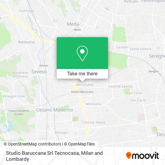 Studio Baruccana Srl Tecnocasa map