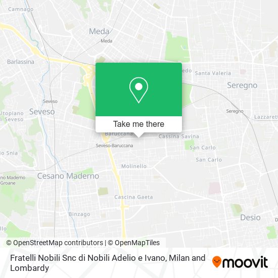 Fratelli Nobili Snc di Nobili Adelio e Ivano map