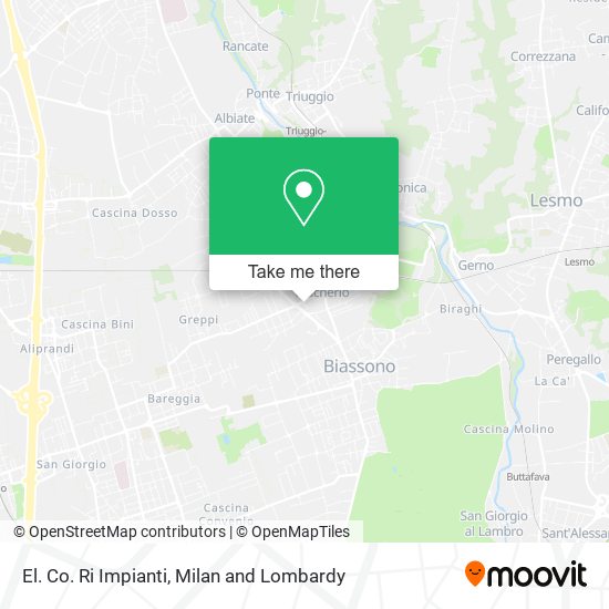 El. Co. Ri Impianti map