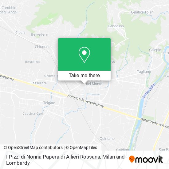 I Pizzi di Nonna Papera di Allieri Rossana map