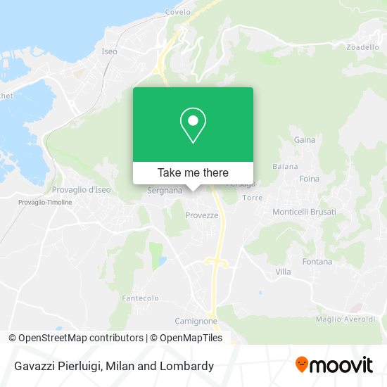 Gavazzi Pierluigi map