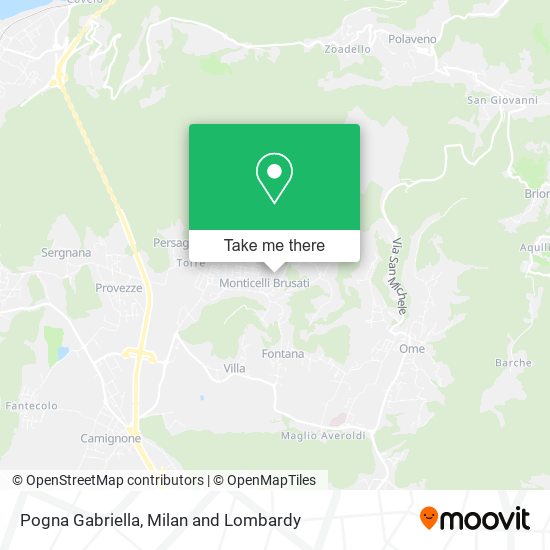 Pogna Gabriella map