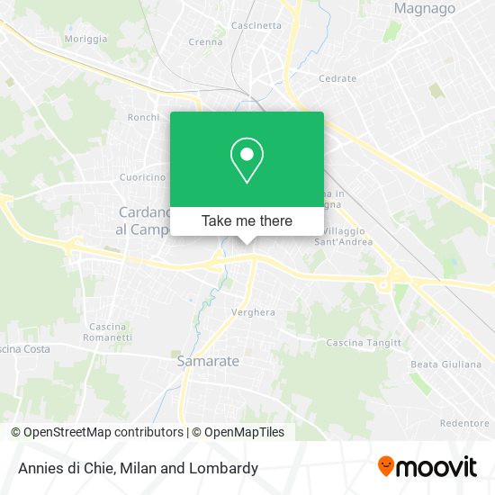 Annies di Chie map