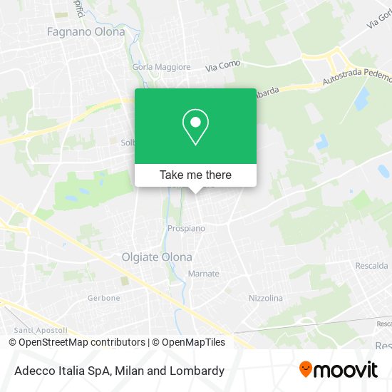 Adecco Italia SpA map