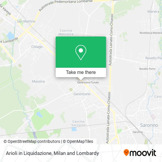 Arioli in Liquidazione map