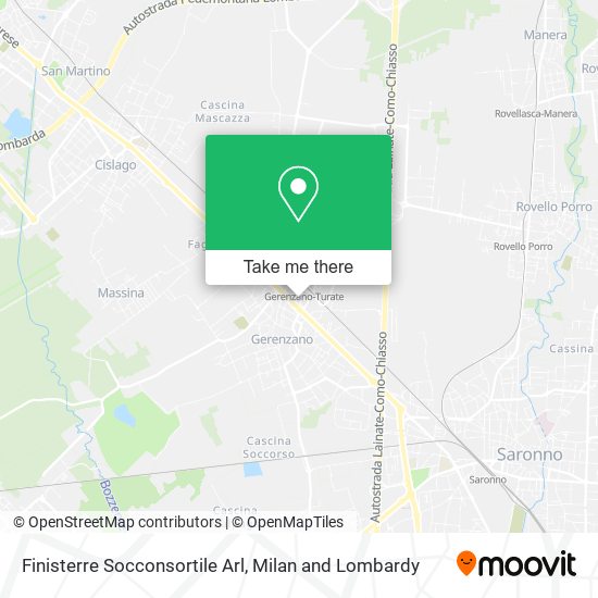 Finisterre Socconsortile Arl map