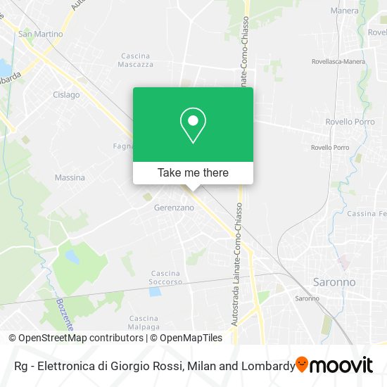 Rg - Elettronica di Giorgio Rossi map
