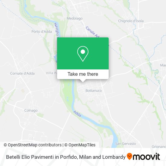 Betelli Elio Pavimenti in Porfido map