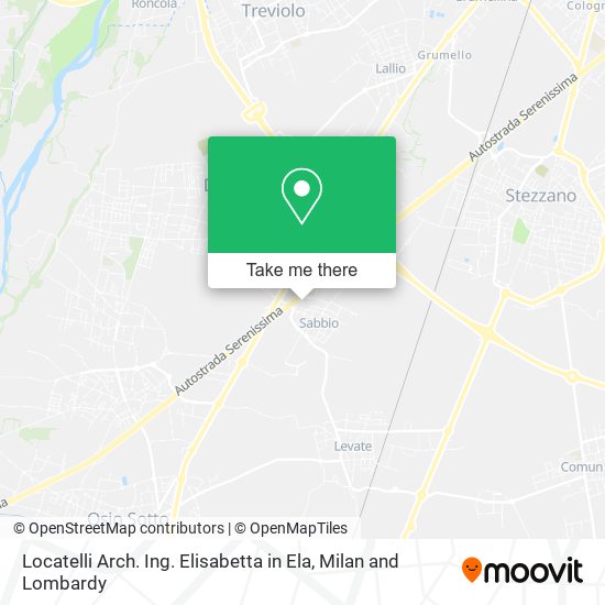 Locatelli Arch. Ing. Elisabetta in Ela map
