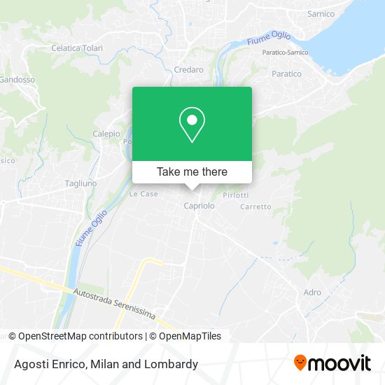Agosti Enrico map