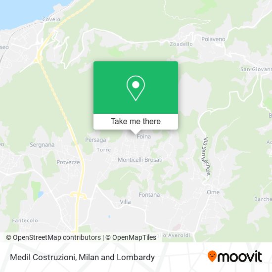 Medil Costruzioni map
