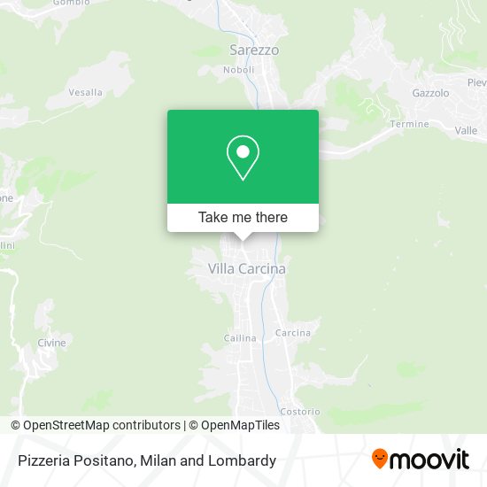 Pizzeria Positano map