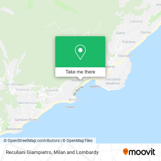 Reculiani Giampietro map