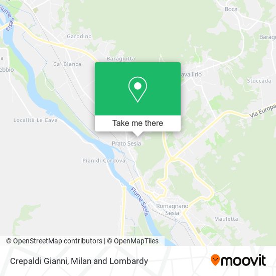 Crepaldi Gianni map