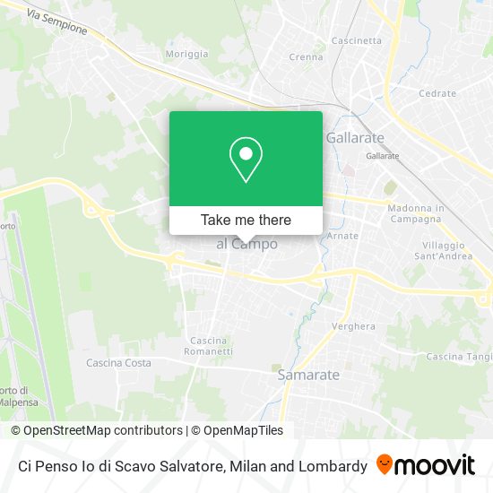 Ci Penso Io di Scavo Salvatore map