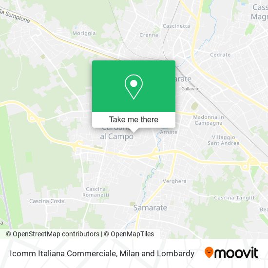 Icomm Italiana Commerciale map