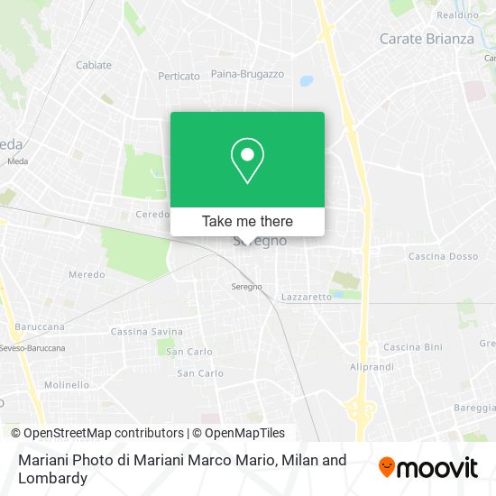 Mariani Photo di Mariani Marco Mario map