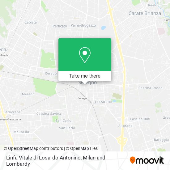 Linfa Vitale di Losardo Antonino map
