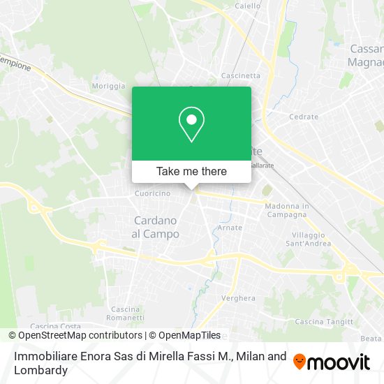 Immobiliare Enora Sas di Mirella Fassi M. map