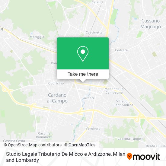 Studio Legale Tributario De Micco e Ardizzone map