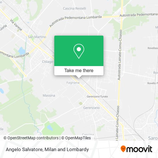 Angelo Salvatore map