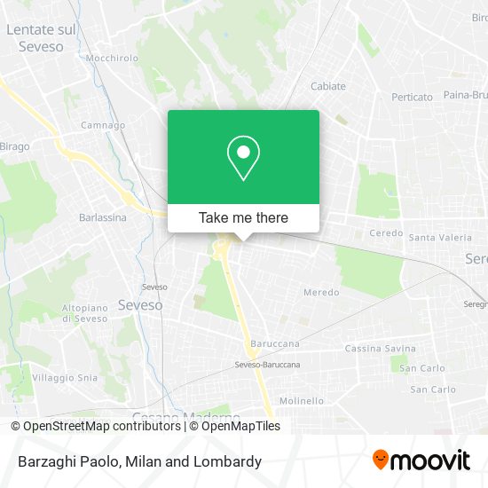 Barzaghi Paolo map