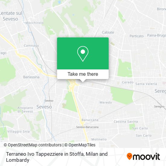 Terraneo Ivo Tappezziere in Stoffa map