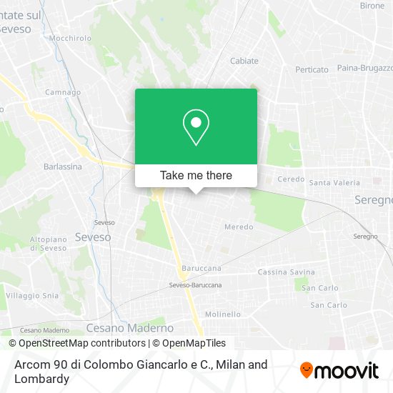 Arcom 90 di Colombo Giancarlo e C. map