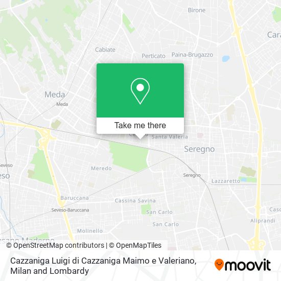 Cazzaniga Luigi di Cazzaniga Maimo e Valeriano map