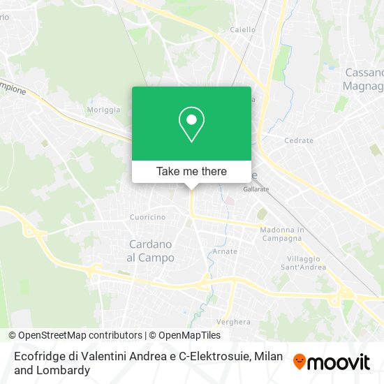 Ecofridge di Valentini Andrea e C-Elektrosuie map