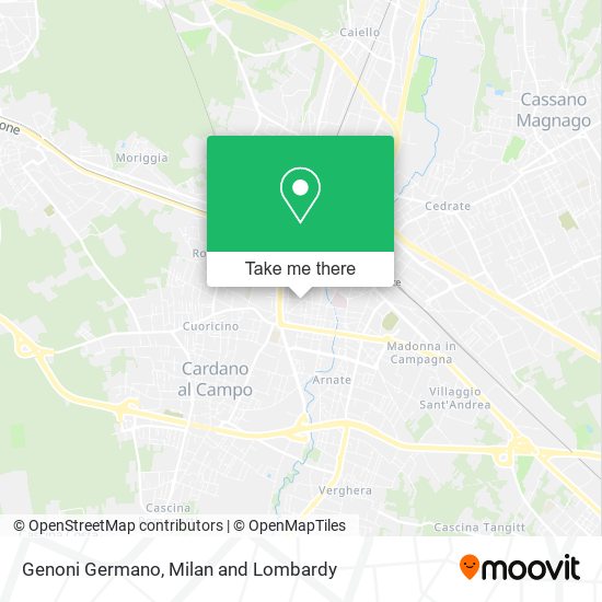 Genoni Germano map