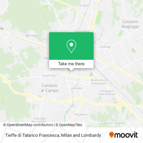 Tieffe di Talarico Francesca map