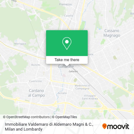 Immobiliare Valdemaro di Aldemaro Magni & C. map