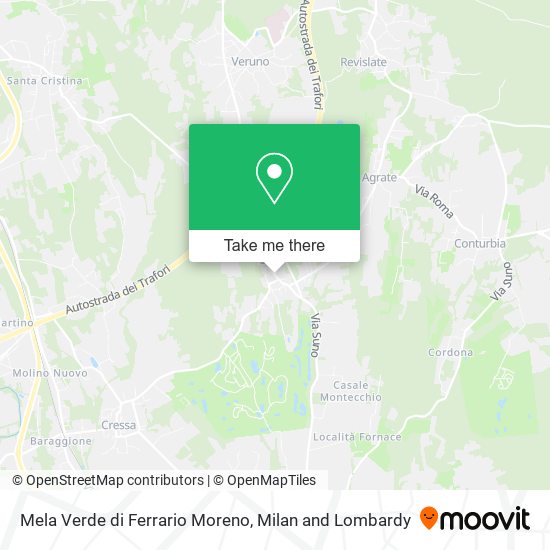 Mela Verde di Ferrario Moreno map