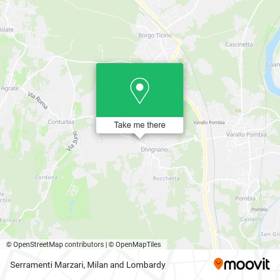 Serramenti Marzari map