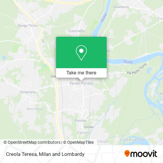 Creola Teresa map