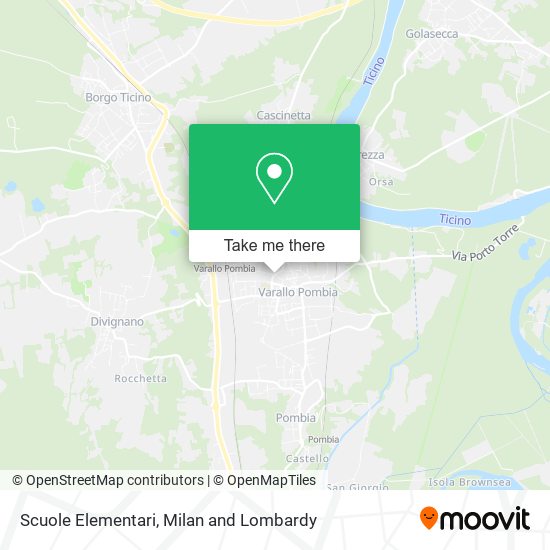 Scuole Elementari map