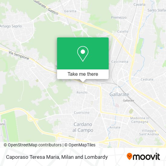 Caporaso Teresa Maria map