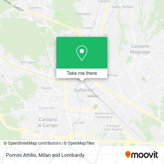 Pomini Attilio map