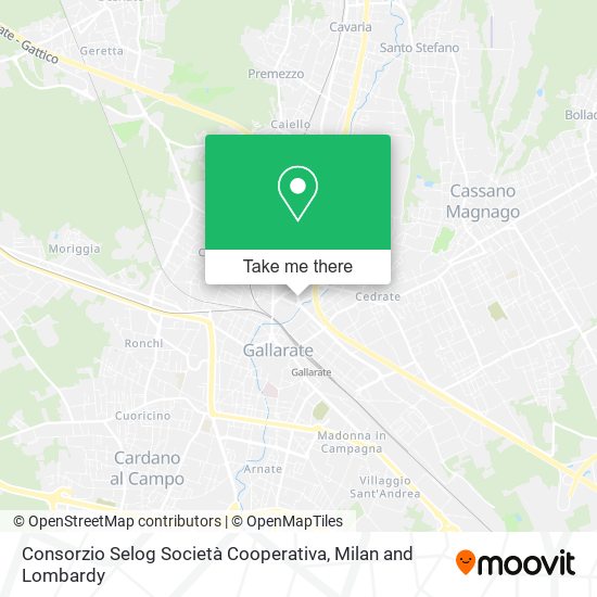 Consorzio Selog Società Cooperativa map