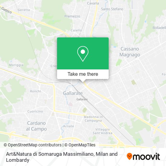 Art&Natura di Somaruga Massimiliano map