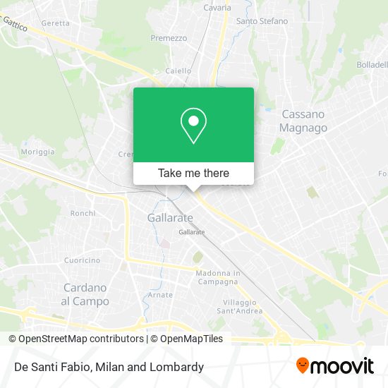 De Santi Fabio map