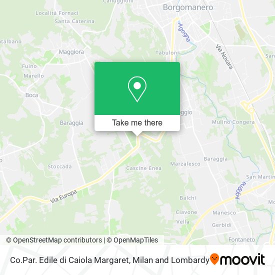 Co.Par. Edile di Caiola Margaret map