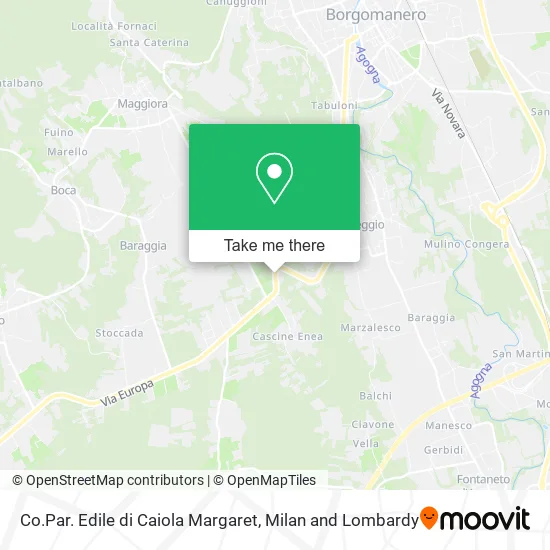 Co.Par. Edile di Caiola Margaret map