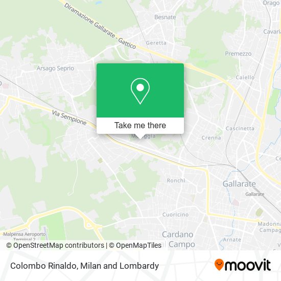Colombo Rinaldo map