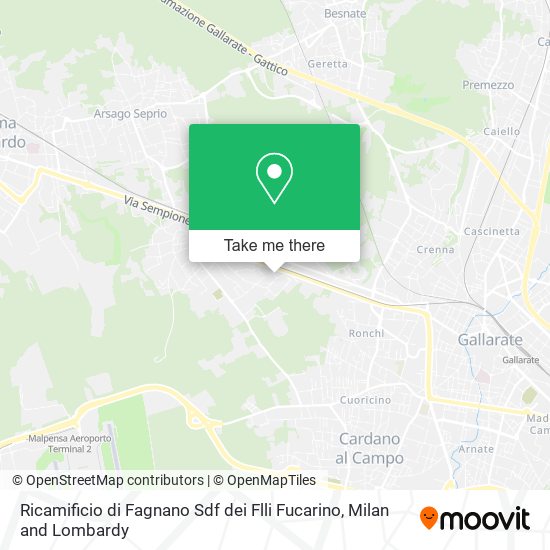 Ricamificio di Fagnano Sdf dei Flli Fucarino map