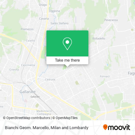 Bianchi Geom. Marcello map