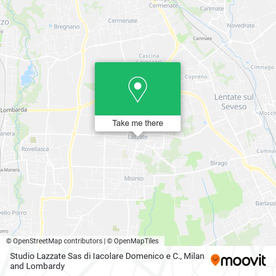 Studio Lazzate Sas di Iacolare Domenico e C. map